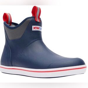 Xtratuf Navy Ankle Deck Boot NWT In Box